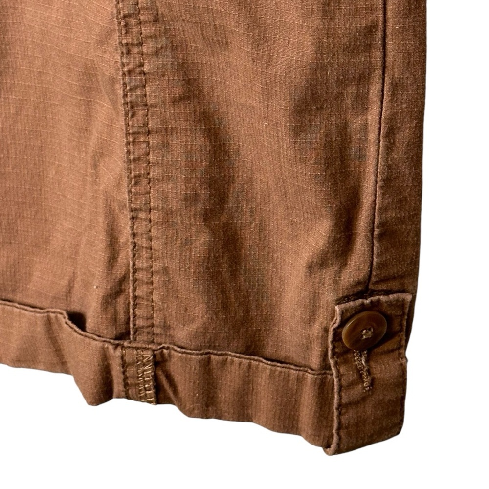 Prana Mari Organic Cotton Cargo Utility Crop Capri Pants Gorpcore Outdoorsy 12 - Picture 5 of 11